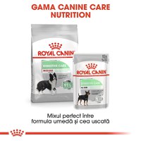 Royal Canin Medium Digestive Care, hrană uscată câini, confort digestiv, 3kg - 6