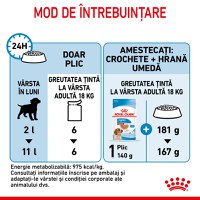 ROYAL CANIN Medium Puppy, hrană umedă câini junior, (în sos), bax, 140g x 10buc - 7