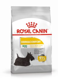 ROYAL CANIN Mini Dermacomfort, hrană uscată câini, prevenirea iritațiilor pielii, 1kg - 3