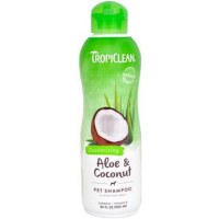 Sampon TropiClean cu Aloe si Cocos, 592 ml - 1