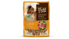 SAM'S FIELD Crunchy Snack, XS-XL, Gâsca și Cartof Dulce, punguță recompense fără cereale câini, 200g