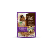 SAM'S FIELD Crunchy Snack, XS-XL, Hering, punguță recompense fără cereale câini, 200g - 1