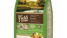 SAM'S FIELD Fresh Puppy, XS-XL, Pui și Cartofi, hrană uscată conținut redus cereale câini junior, 2.5kg