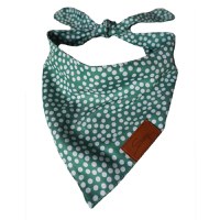 SASIA Sassy Bandana Caini, Verde, Masura M, 33 - 50 cm - 1