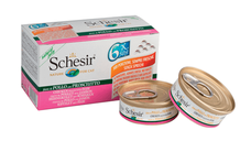 Schesir Cat Multipack Pui si Sunca 6 x 50 g