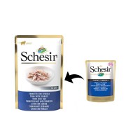 Schesir Cat Ton & Biban in Jelly, 85 g - 1