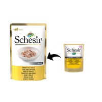 Schesir Cat Ton & Pui in Jelly, 85 g - 1