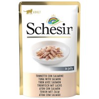 Schesir Cat Ton & Somon in Jelly, 85 g - 2