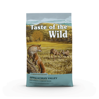 TASTE OF THE WILD Appalachian Valley Small Breed XS-M, Vânat și Miel, hrană uscată fără cereale câini, 12.2kg - 1