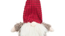 TRIXIE Christmas Xmas Gnom, jucărie de pluș câini, S-XL, pluș, cu sunet, activități fizice, diverse culori, 33 cm