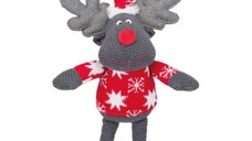 TRIXIE Christmas Xmas Ren , jucărie de pluș câini, M-XL, textil, cu sunet, activități fizice, diverse culori, 42 cm