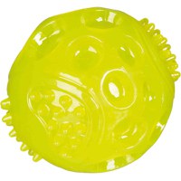 TRIXIE, jucărie minge câini, cauciuc termoplastic, 7cm, multicolor - 1