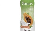 TROPICLEAN, șampon și balsam 2în1 câini, Papaya și Nucă de cocos, flacon, 592ml