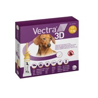 Vectra 3D, spot-on, solutie antiparazitara, caini Vectra 3D, spot-on, soluție antiparazitară, câini 1.5-4 kg, 3 pipete - 1