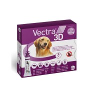 Vectra 3D, spot-on, solutie antiparazitara, caini Vectra 3D, spot-on, soluție antiparazitară, câini 25-40 kg, 3 pipete - 1