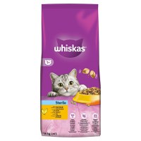 WHISKAS Adult Sterile, Pui, hrană uscată pisici sterilizate, 14kg - 11