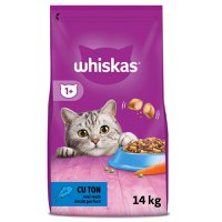 WHISKAS Adult, Ton, hrană uscată pisici, 14kg - 1