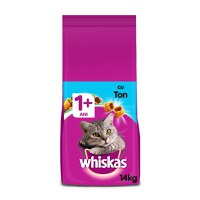 WHISKAS Adult, Ton, hrană uscată pisici, 14kg - 13