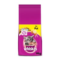 WHISKAS Junior, Pui, hrană uscată pisici junior, 14kg - 4