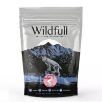 WILDFULL Hair & Skin, Somon, hrană uscată fără cereale pisici, piele & blană, 400g - 1