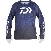 Bluza Daiwa D-VEC LS Navy (Marime: XXL) - 2