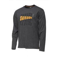 Bluza maneca lunga Savage Gear Simply Logo-Tee (Marime: L) - 1