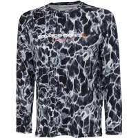 Bluza Savage Gear Night UV WaterPrint, maneca lunga (Marime: 2XL) - 1