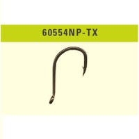 Carlige crap Mustad XV2 Chodda, nickel negru, 10buc (Marime Carlige: Nr. 10) - 2