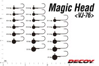 Carlige Decoy Jig Vj-76 Magic Head, Nr. 3 (Marime Carlige: Nr. 3, Greutate jig: 5 g) - 4