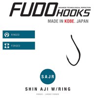 Carlige Fudo Shin Aji Ring, Black Nickel (Marime Carlige: Nr. 5) - 2