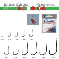 Carlige LS-1010R 25buc/ plic Gamakatsu (Marime Carlige: Nr. 18) - 1