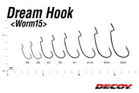 Carlige Offset Decoy Worm 15 Dream Hook (Marime Carlige: Nr. 8) - 4