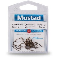 Carlige pentru musca Mustad Signature R50X, bronz, 25 buc (Marime Carlige: Nr. 10) - 3