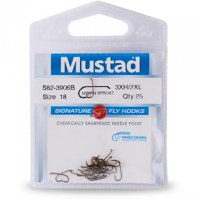 Carlige pentru musca Mustad Signature S82, 25 buc (Marime Carlige: Nr. 12) - 3