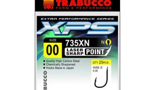 Carlige Trabucco XPS 735XN, 25 buc (Marime Carlige: Nr. 6)