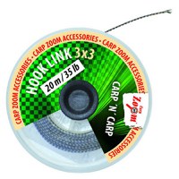 Fir Carp Zoom Hooklink 3x3, Brown, 20m (Rezistenta fir: 25 lbs) - 1