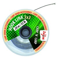 Fir Carp Zoom Hooklink 3x3, Brown, 20m (Rezistenta fir: 35 lbs) - 1