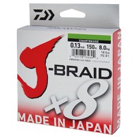 Fir Daiwa J-Braid X8 Chartreuse 150m (Diametru fir: 0.16 mm) - 1