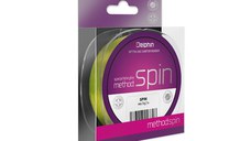 Fir Monofilament Delphin FIN Method SPIN Inflexibile, Galben Fluo, 150m (Diametru fir: 0.10 mm)