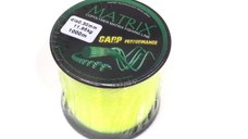 Fir monofilament Matrix Fluo Galben, 1000m Carbotex (Diametru fir: 0.26 mm)