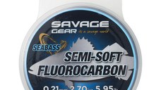 Fir Savage Gear Semi-Soft Fluorocarbon Seabass, 30m (Diametru fir: 0.29 mm)