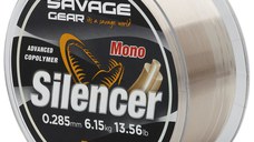 Fir Savage Gear Silencer Mono, roz transparent, 300m (Diametru fir: 0.43 mm)