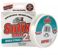 Fir Sufix Super 21 Low Stretch, transparent, 300m (Diametru fir: 0.16 mm) - 1