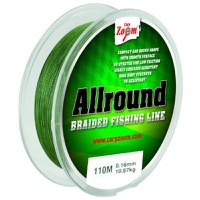 Fir textil Carp Zoom AllRound Braided, Green, 110m (Diametru fir: 0.20 mm) - 1