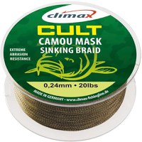 Fir textil Climax Cult Camou Mask Sinking Braid, 1200m (Diametru fir: 0.20 mm) - 1
