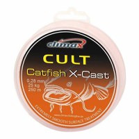 Fir textil Climax Cult Catfish X-Cast, portocaliu, 250m (Diametru fir: 0.39 mm) - 1