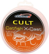 Fir textil Climax Cult Catfish X-Cast, portocaliu, 250m (Diametru fir: 0.39 mm) - 2
