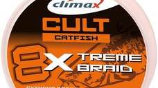 Fir textil Climax Cult Catfish X-Treme, gri, 1000m (Diametru fir: 0.50 mm)