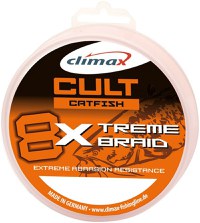 Fir textil Climax Cult Catfish X-Treme, gri, 1000m (Diametru fir: 0.50 mm) - 1