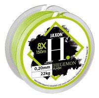 Fir textil Jaxon Hegemon 8X Flash, verde fluo, 150m (Diametru fir: 0.12 mm) - 1